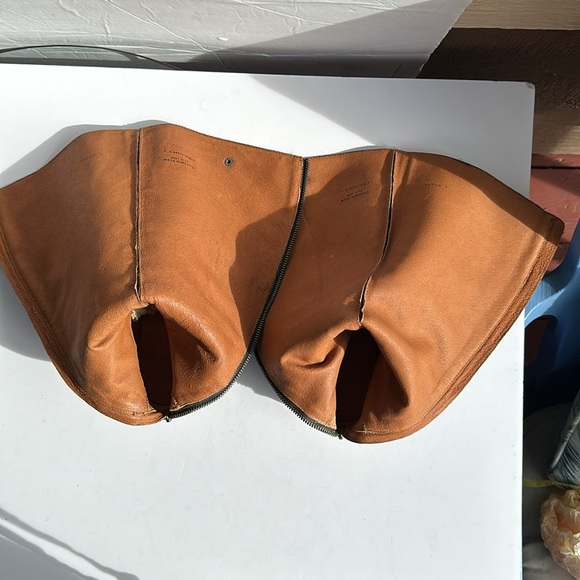 Frye Jayden Buckle Back Zip Tall Riding Boot In Slate-Sz 7 B - Picture 14 of 16